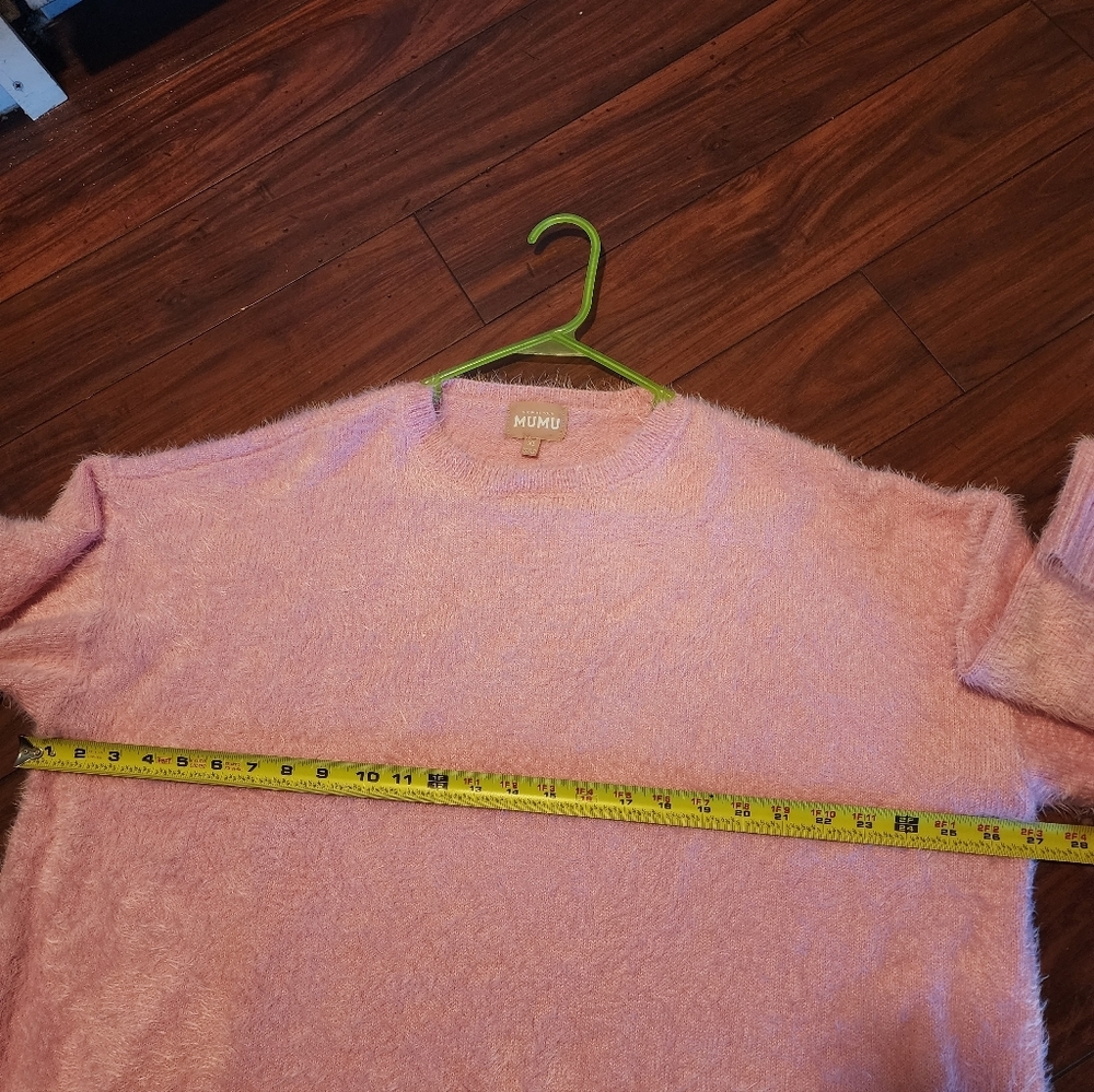 Show Me Your MuMu Soft Pink Crew Neck Sweater - Picture 6 of 10